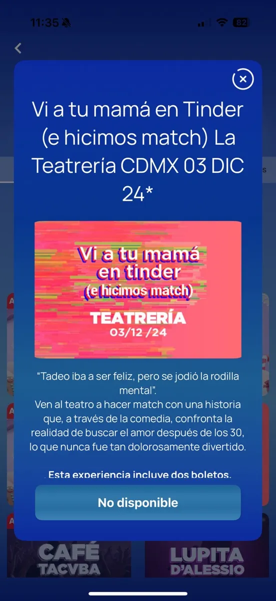 La misma experiencia en la app de MinisoLove, ya marcada como no disponible